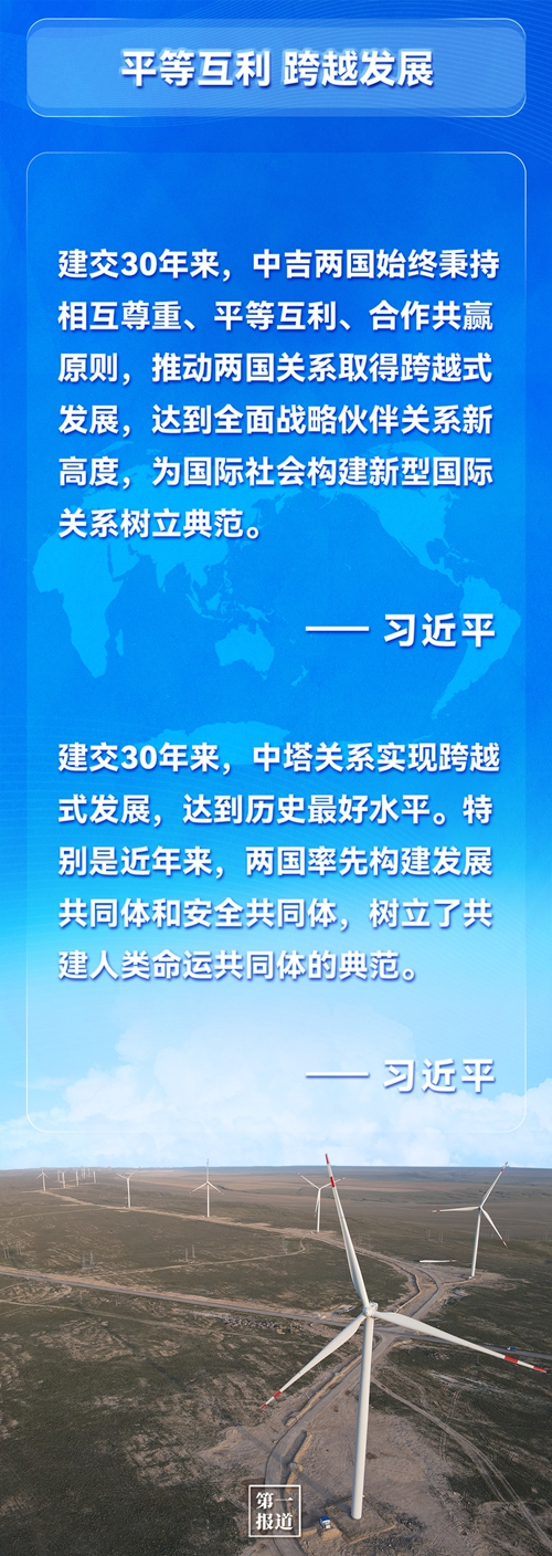 第一報道 | 建交三十年，習主席這樣評價與中亞五國關(guān)系