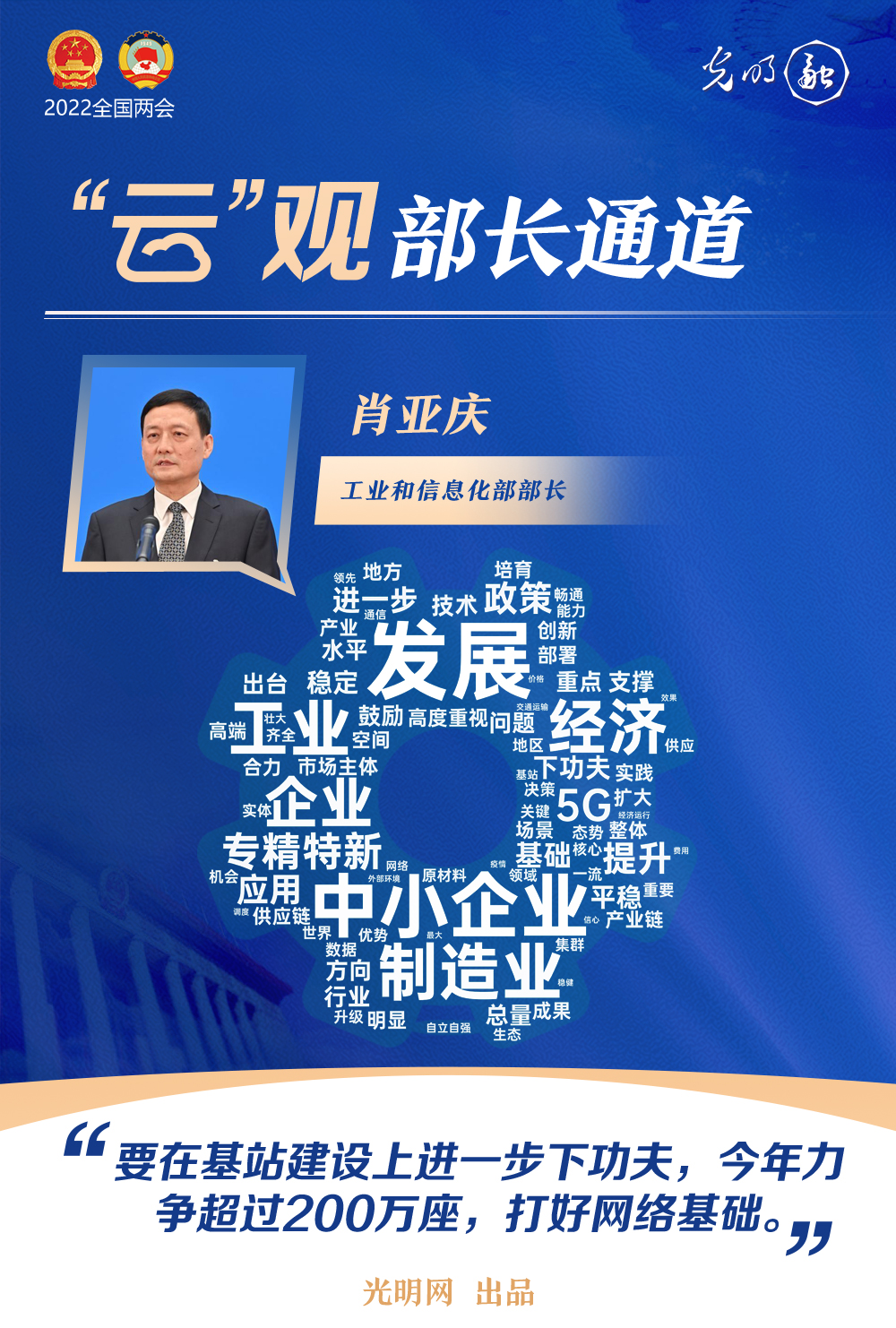 【“云”觀部長(zhǎng)通道】一組詞云海報(bào)，帶你聆聽(tīng)三位部長(zhǎng)今年工作規(guī)劃