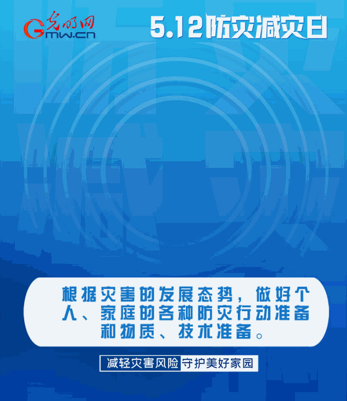【動(dòng)態(tài)海報(bào)】減輕災(zāi)害風(fēng)險(xiǎn)，從這10個(gè)字開(kāi)始