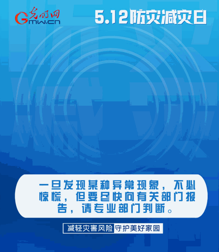 【動(dòng)態(tài)海報(bào)】減輕災(zāi)害風(fēng)險(xiǎn)，從這10個(gè)字開(kāi)始