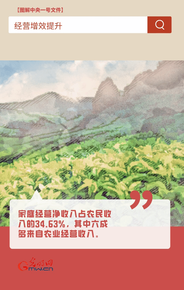 【圖解中央一號文件】“動”漫海報丨今年如何讓農(nóng)民的“錢袋子”鼓起來？