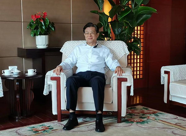 中國人民對外友好協(xié)會副會長李?？Ｖ袊嗣駥ν庥押脜f(xié)會供圖