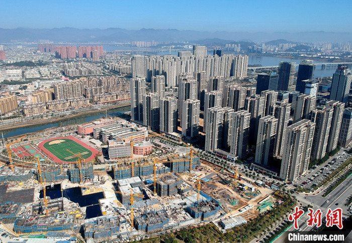 資料圖：航拍一處新建住宅。 <a target='_blank' href='/'><p  align=