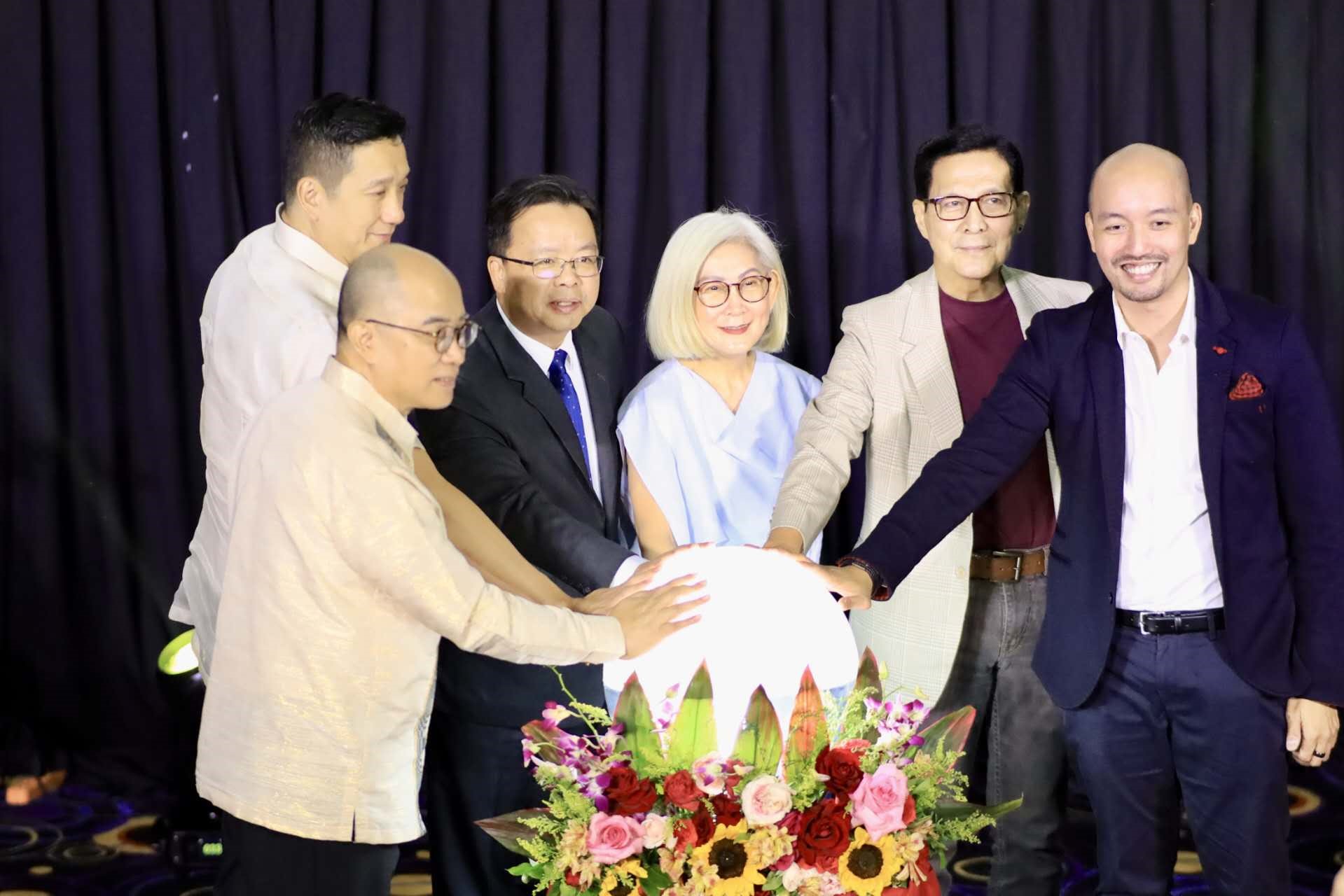 嘉賓出席2023中國(guó)電影節(jié)啟動(dòng)儀式。中國(guó)駐菲律賓大使館供圖