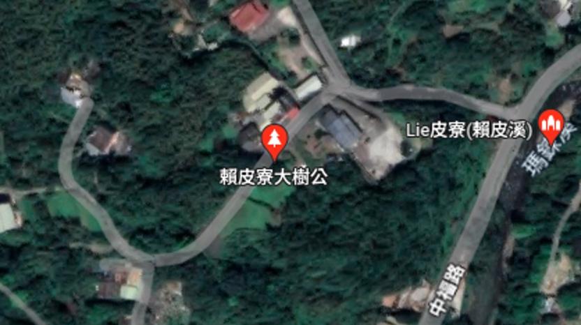 谷歌地圖截圖。圖片來源：臺灣《中國時報》