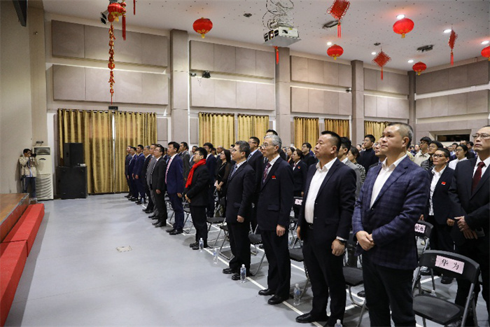 “溫暖迎春·共慶中國(guó)年”活動(dòng)現(xiàn)場(chǎng)。中國(guó)駐阿爾及利亞大使館供圖