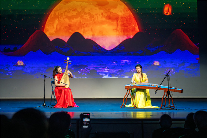 現場表演。中國駐希臘大使館供圖
