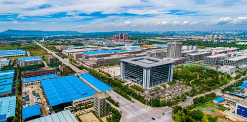 寧鄉(xiāng)高新區(qū)鳥瞰。鄧建春攝