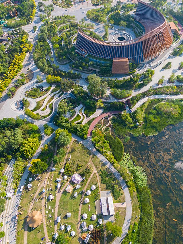 北京世園公園露營文化節(jié)開幕。張立峰攝