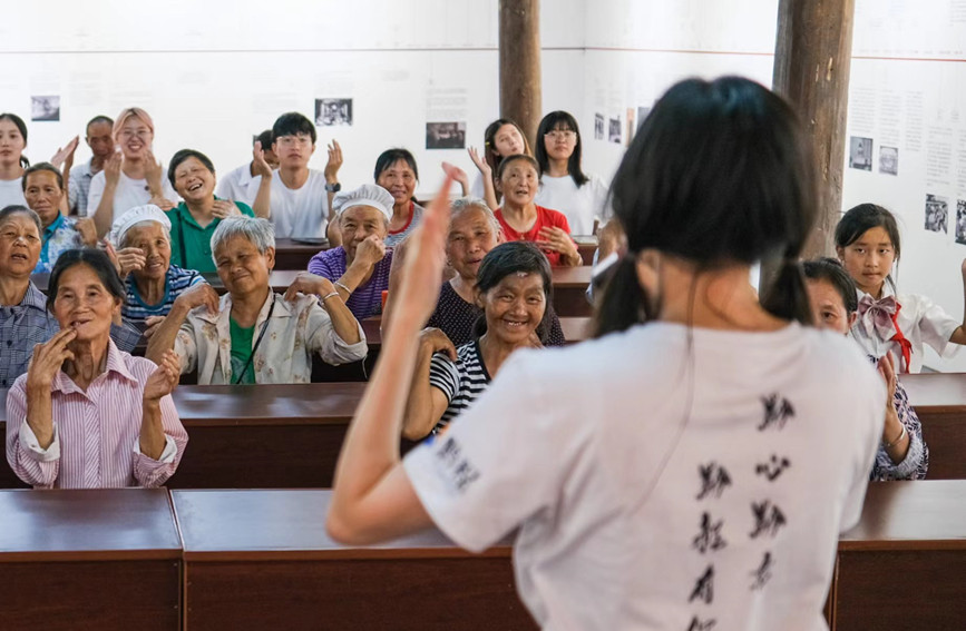 天津大學(xué)實(shí)踐隊(duì)開展暑期社會(huì)實(shí)踐。天津大學(xué)供圖