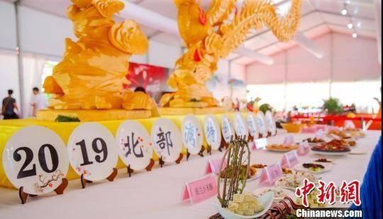 北部灣（海南儋州）旅游美食博覽會，舉辦美食評選活動　王子謙　攝