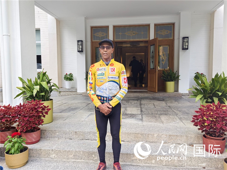9月6日，卡里姆·穆斯塔在摩洛哥駐華大使官邸。人民網(wǎng)記者 王晶攝
