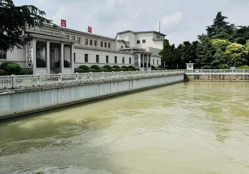 江都水利樞紐。受訪對象供圖