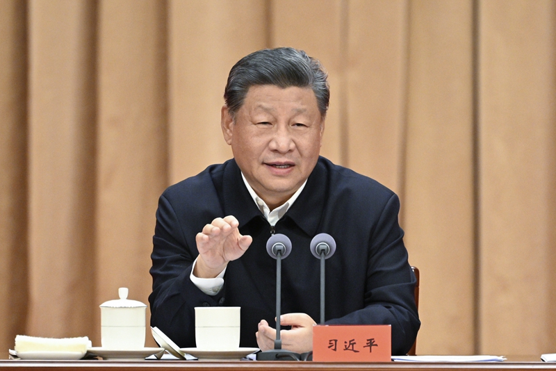 2024年10月29日，習近平在省部級主要領(lǐng)導干部學習貫徹黨的二十屆三中全會精神專題研討班開班式上發(fā)表重要講話。