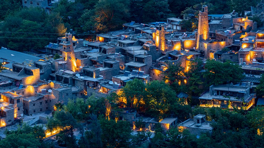 四川省阿壩州理縣桃坪村。四川省文旅廳供圖