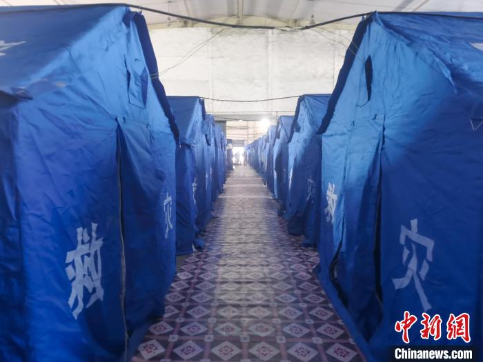 那曲火車(chē)站集中健康監(jiān)測(cè)點(diǎn)?！≈袊?guó)鐵路青藏集團(tuán)有限公司拉薩車(chē)務(wù)段 供圖